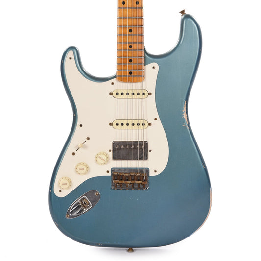 Fender Custom Shop 1957 Stratocaster HSS Hardtail "Chicago Special" LEFTY Relic Super Aged Lake Placid Blue w/Lollar Imperial Low-Wind Humbucker Electric Guitars / Solid Body