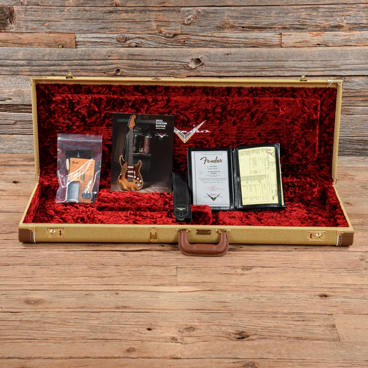 Fender Custom Shop 1957 Stratocaster Relic Aged Black 2022 Electric Guitars / Solid Body