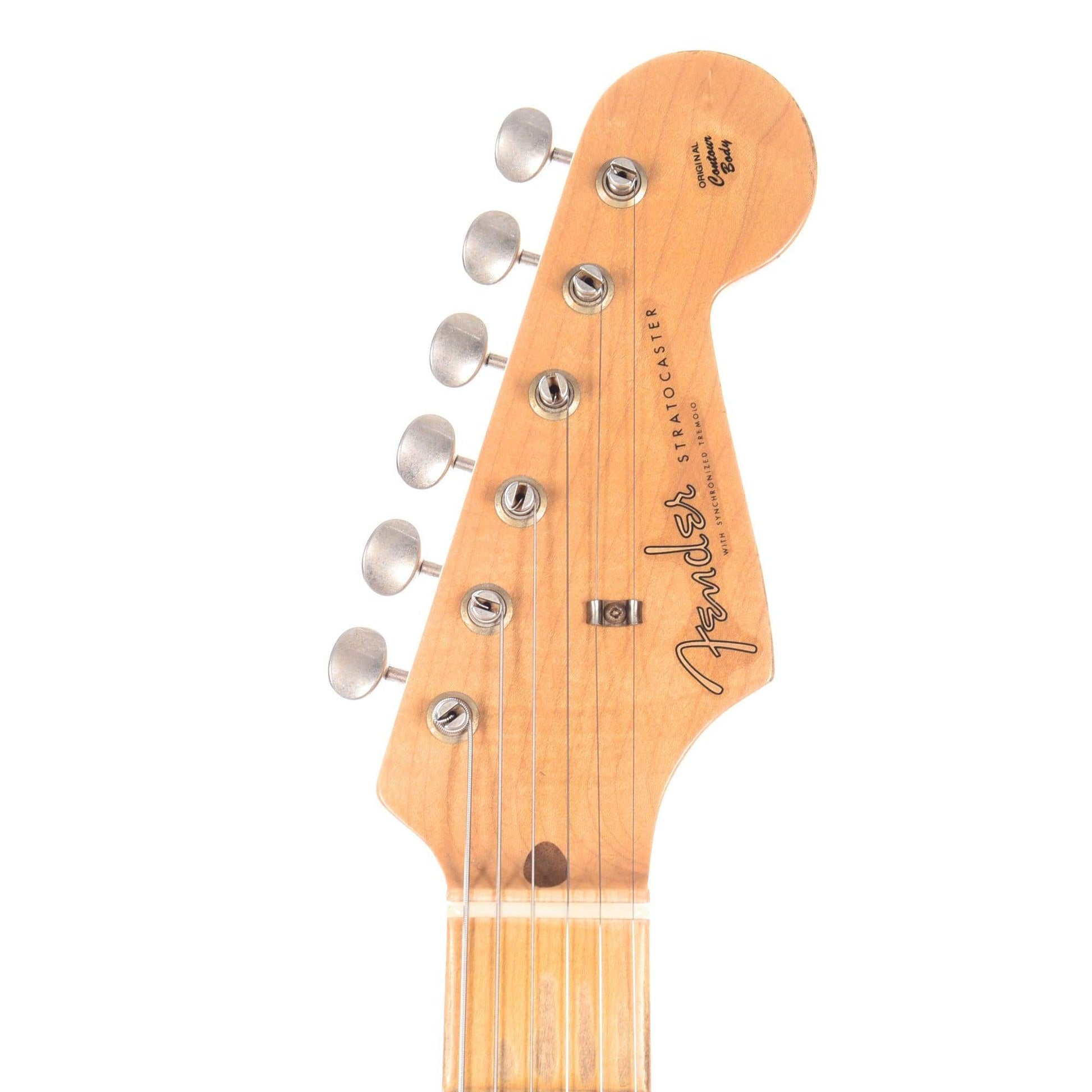 Fender Custom Shop 1957 Stratocaster Relic Aged Olympic White Master Built By Todd Krause Electric Guitars / Solid Body