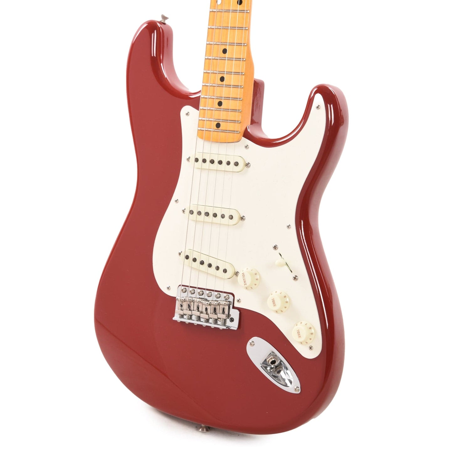 Fender Custom Shop 1957 Stratocaster Roasted Ash "Chicago Special" Time Capsule Aged Dakota Red Electric Guitars / Solid Body