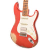 Fender Custom Shop 1957 Stratocaster Roasted Ash HSS "Chicago Special" Heavy Relic Faded Candy Apple Red Electric Guitars / Solid Body