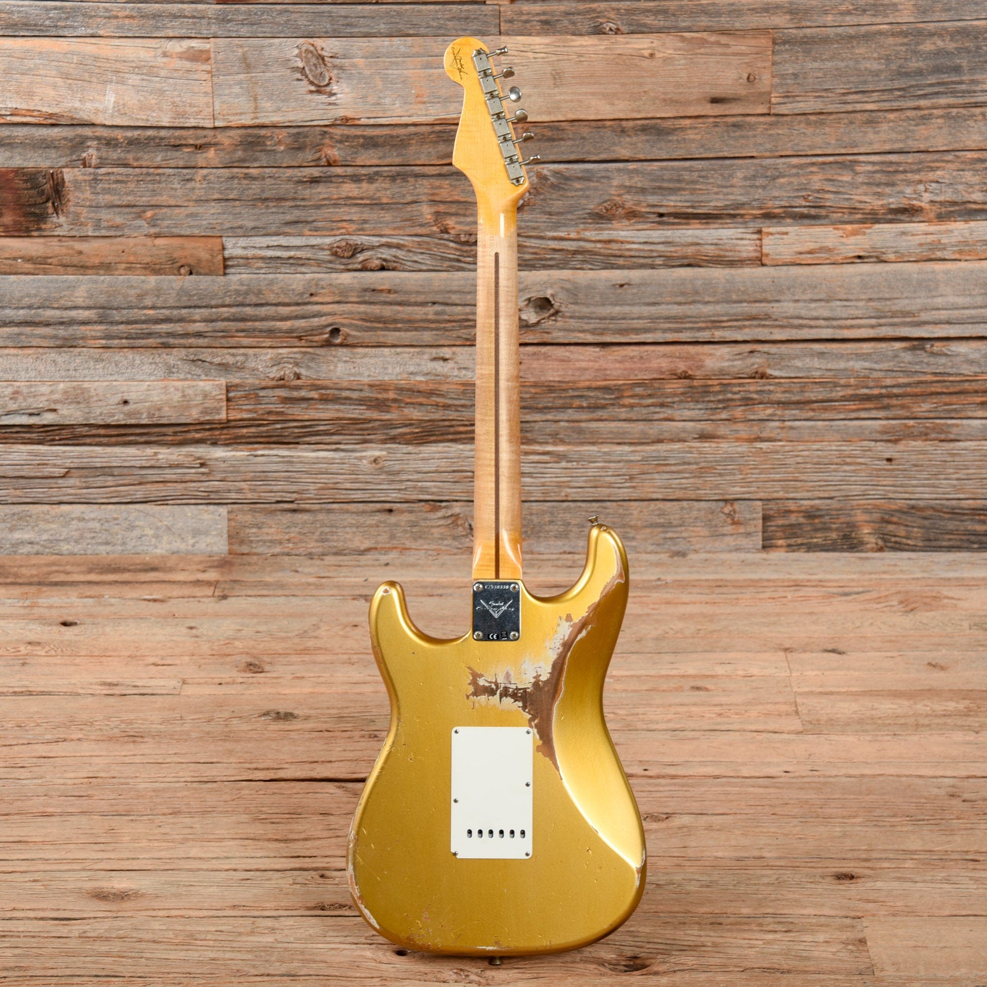 Fender Custom Shop 1958 Stratocaster Heavy Relic Aged HLE Gold 2019 Electric Guitars / Solid Body