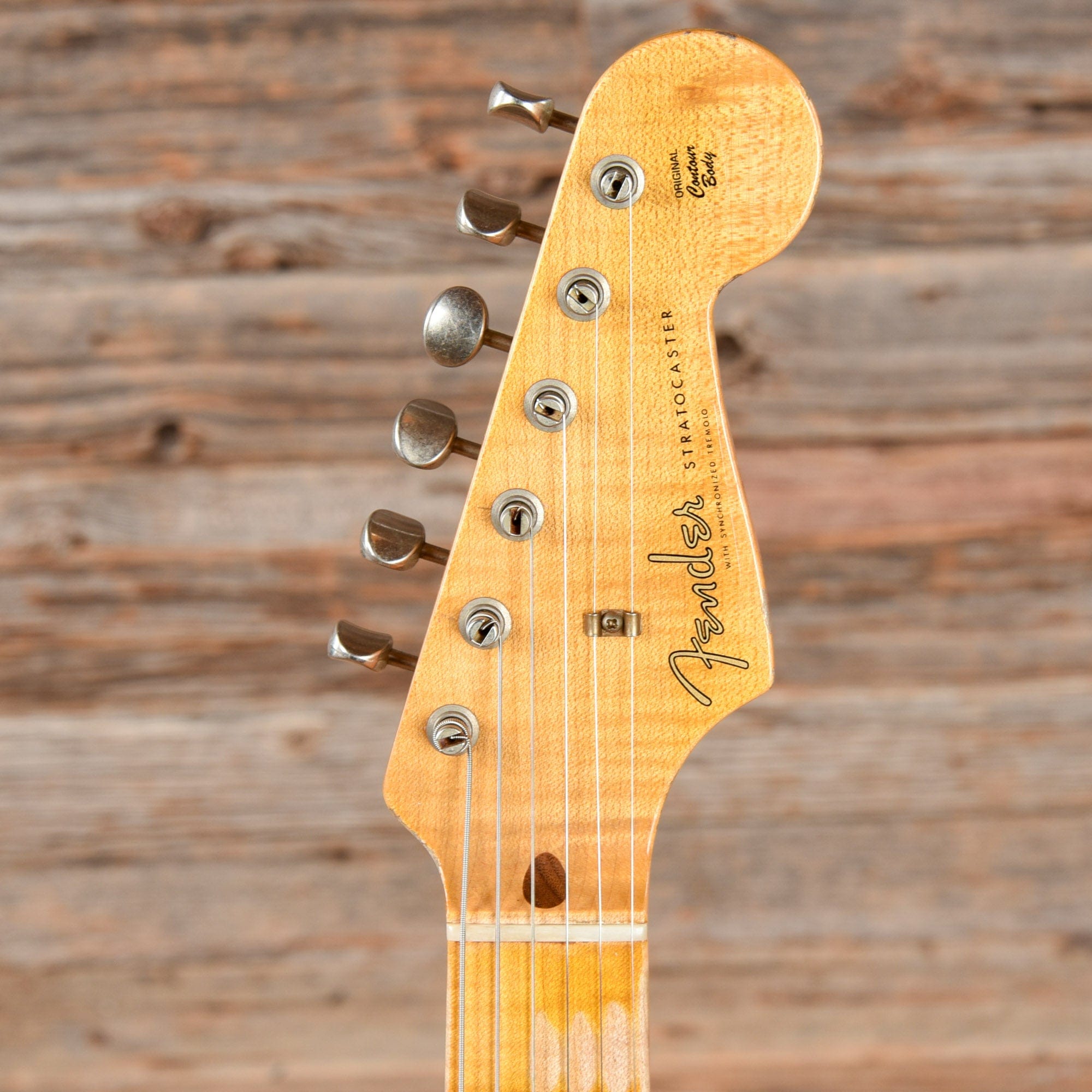 Fender Custom Shop 1958 Stratocaster Heavy Relic Aged HLE Gold 2019 Electric Guitars / Solid Body