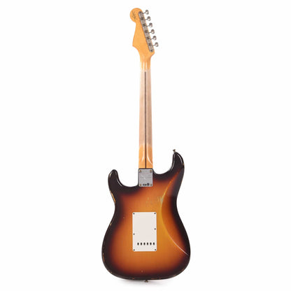Fender Custom Shop 1958 Stratocaster Relic Faded Aged 3-Color Sunburst Electric Guitars / Solid Body
