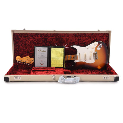 Fender Custom Shop 1958 Stratocaster Relic Faded Aged 3-Color Sunburst Electric Guitars / Solid Body