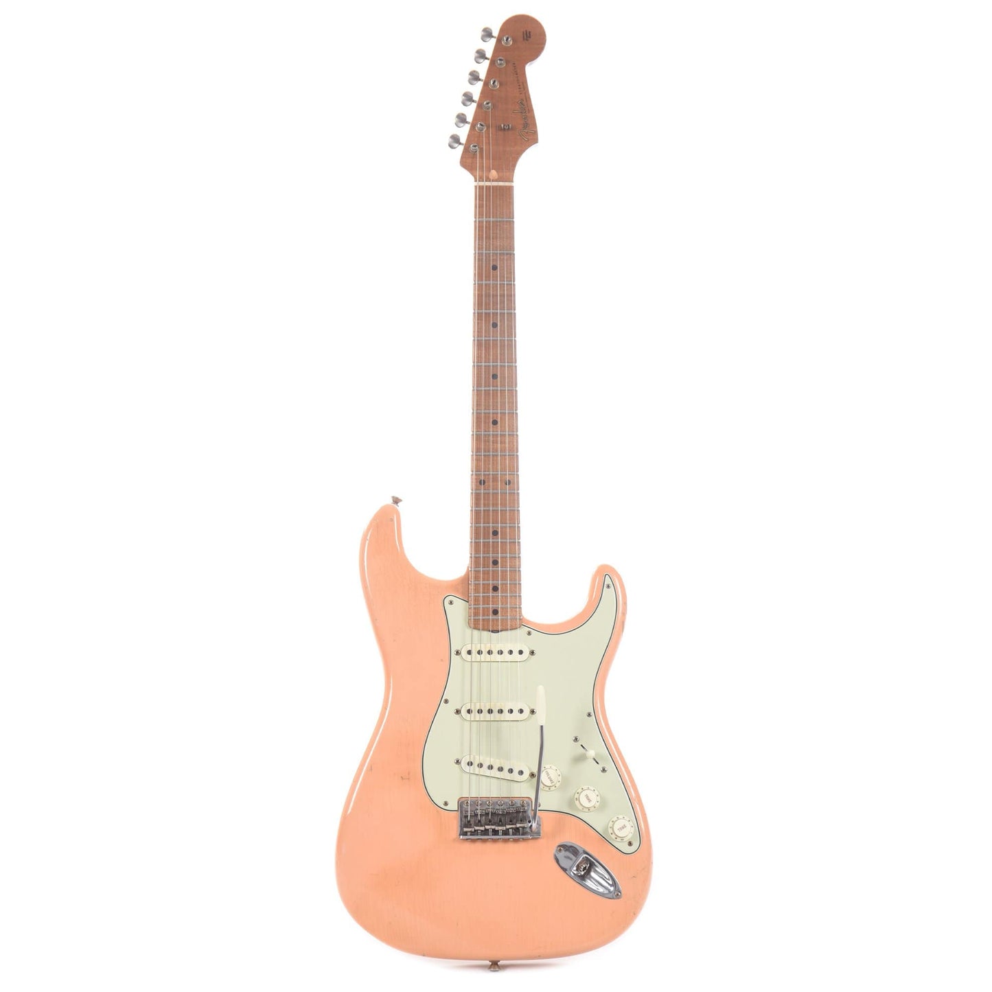 Fender Custom Shop 1958 Stratocaster Relic Shell Pink Master Built By Paul Waller Electric Guitars / Solid Body