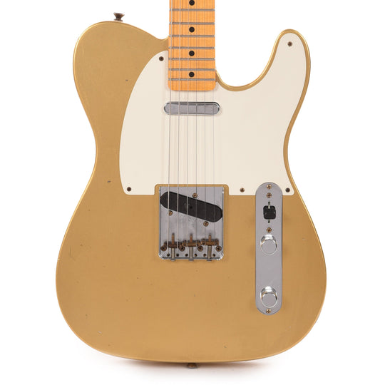 Fender Custom Shop 1958 Telecaster Journeyman Relic Aged HLE Gold Electric Guitars / Solid Body