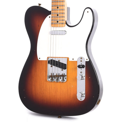 Fender Custom Shop 1958 Telecaster Journeyman Relic Wide-Fade 3-Color Sunburst Electric Guitars / Solid Body