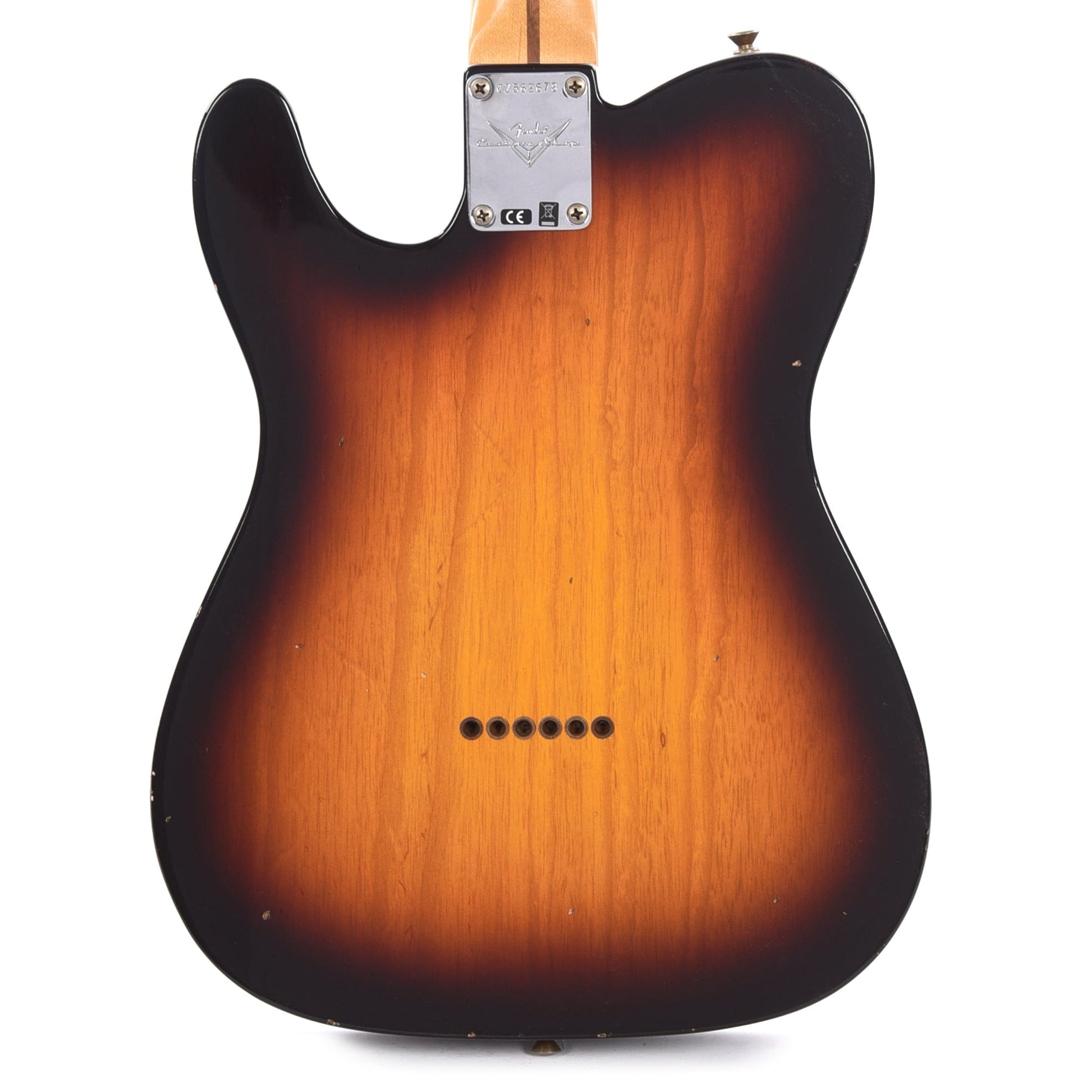 Fender Custom Shop 1958 Telecaster Journeyman Relic Wide-Fade 3-Color Sunburst Electric Guitars / Solid Body