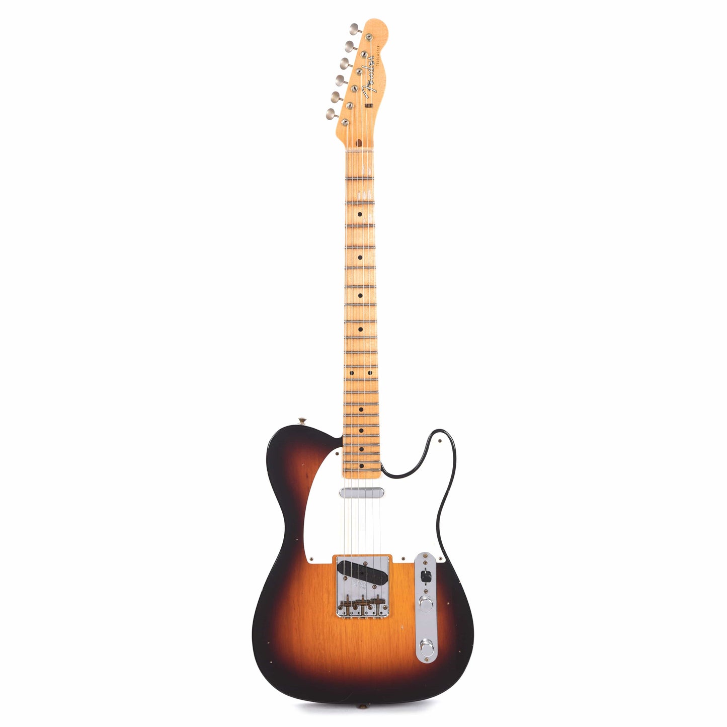 Fender Custom Shop 1958 Telecaster Journeyman Relic Wide-Fade 3-Color Sunburst Electric Guitars / Solid Body