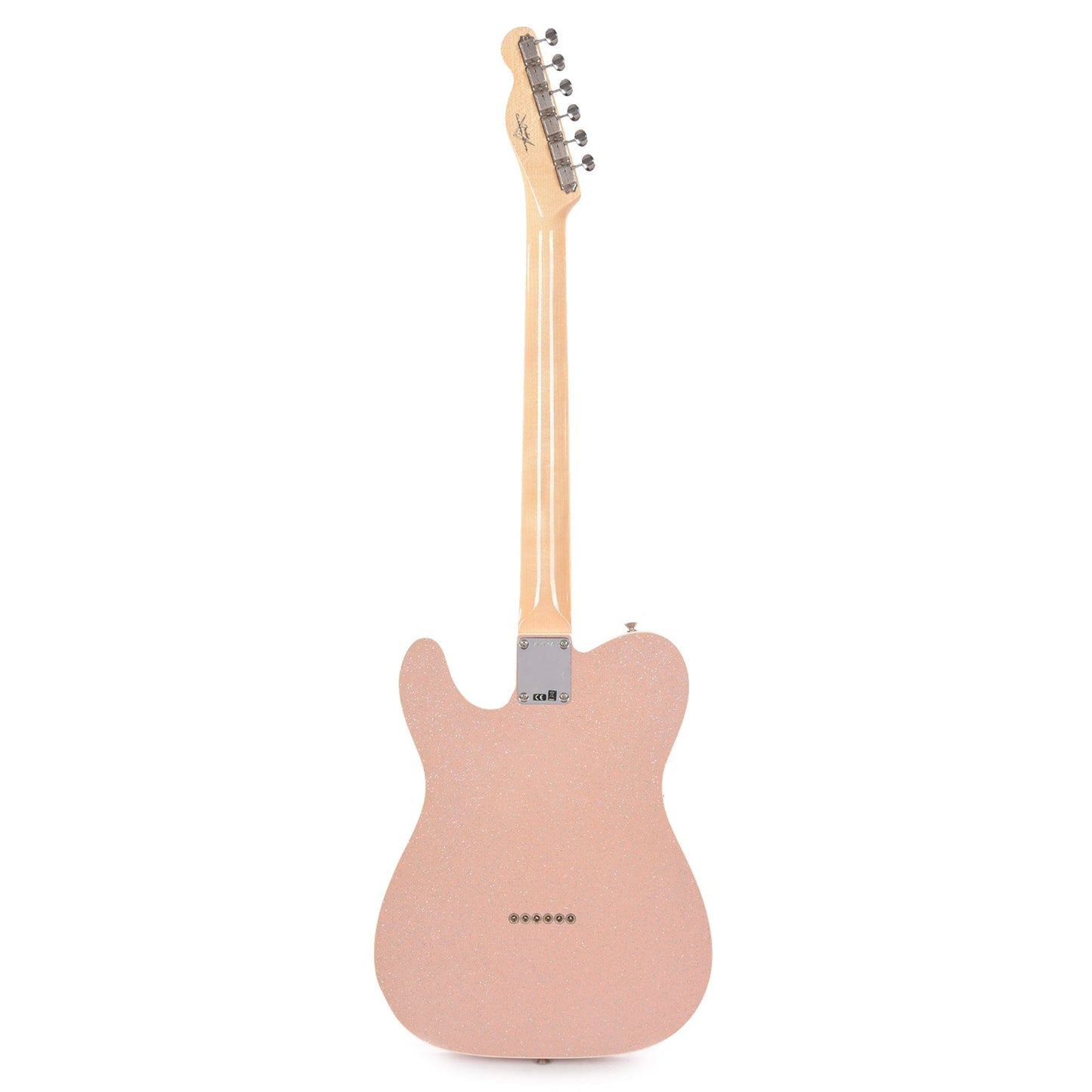 Fender Custom Shop 1959 Custom Telecaster "Chicago Special" Deluxe Closet Classic Aged Shell Pink Sparkle Electric Guitars / Solid Body