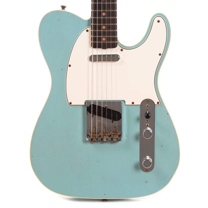 Fender Custom Shop 1959 Custom Telecaster "Chicago Special" Journeyman Aged Daphne Blue Electric Guitars / Solid Body