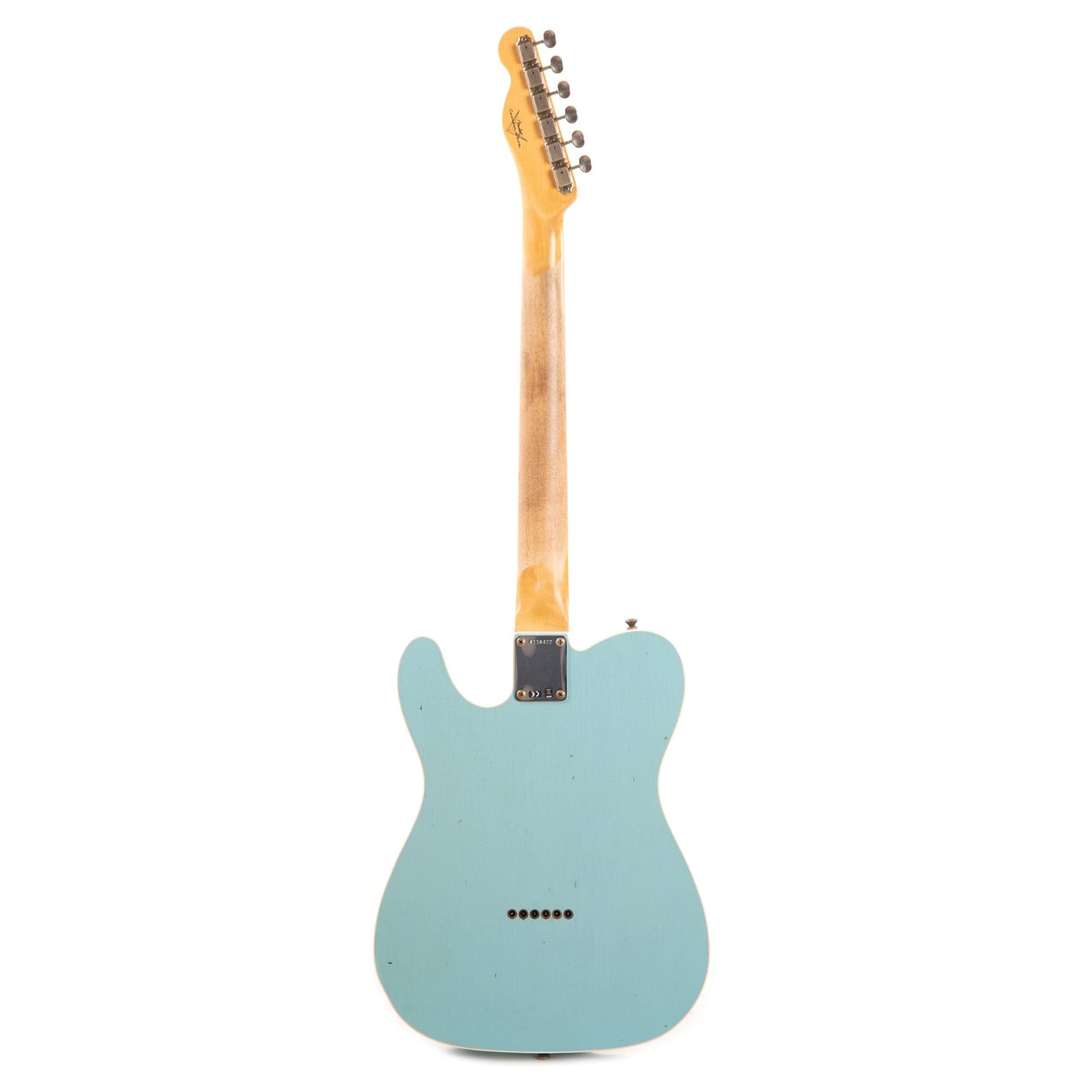 Fender Custom Shop 1959 Custom Telecaster "Chicago Special" Journeyman Aged Daphne Blue Electric Guitars / Solid Body