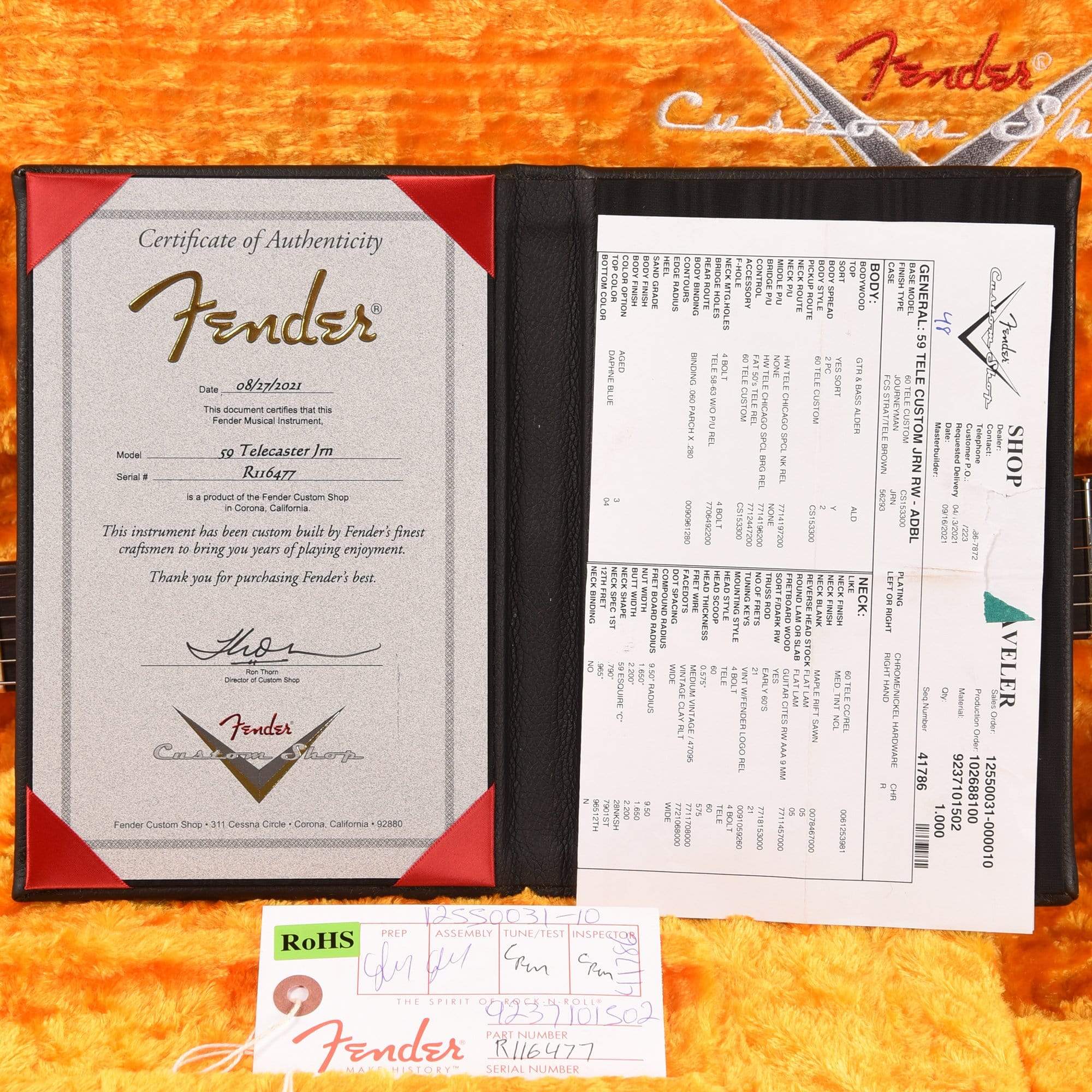 Fender Custom Shop 1959 Custom Telecaster 