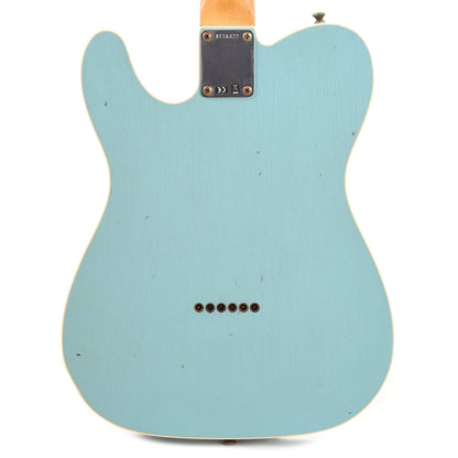 Fender Custom Shop 1959 Custom Telecaster "Chicago Special" Journeyman Aged Daphne Blue Electric Guitars / Solid Body