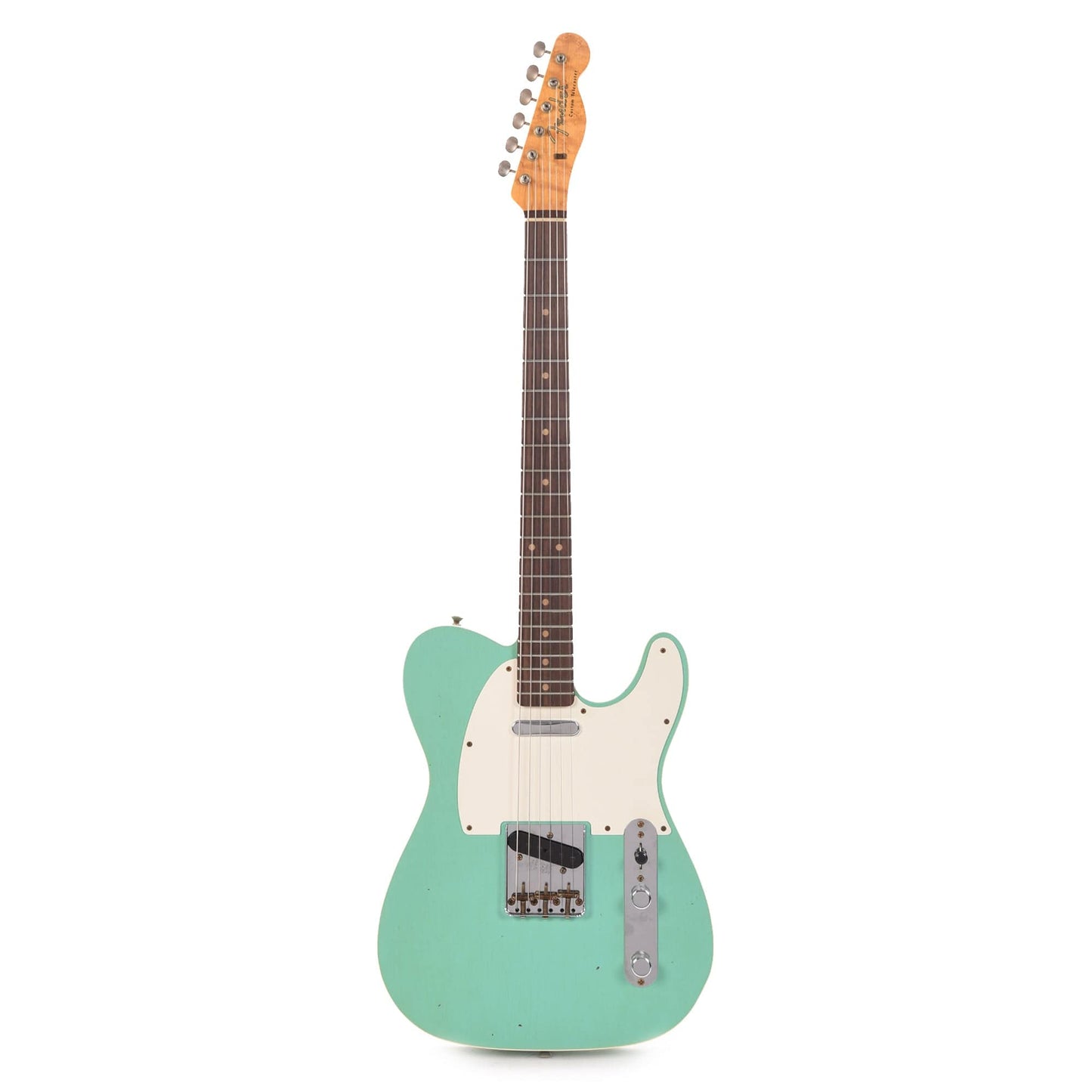 Fender Custom Shop 1959 Custom Telecaster "Chicago Special" Journeyman Faded/Aged Sea Foam Green w/Roasted Alder Body & 3A Birdseye Maple Neck (Serial #R119231) Electric Guitars / Solid Body