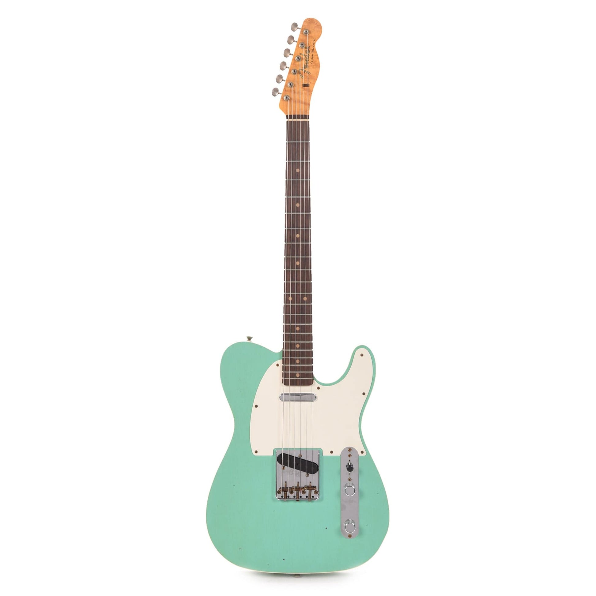 Fender Custom Shop 1959 Custom Telecaster "Chicago Special" Journeyman Faded/Aged Sea Foam Green w/Roasted Alder Body & 3A Birdseye Maple Neck (Serial #R119231) Electric Guitars / Solid Body