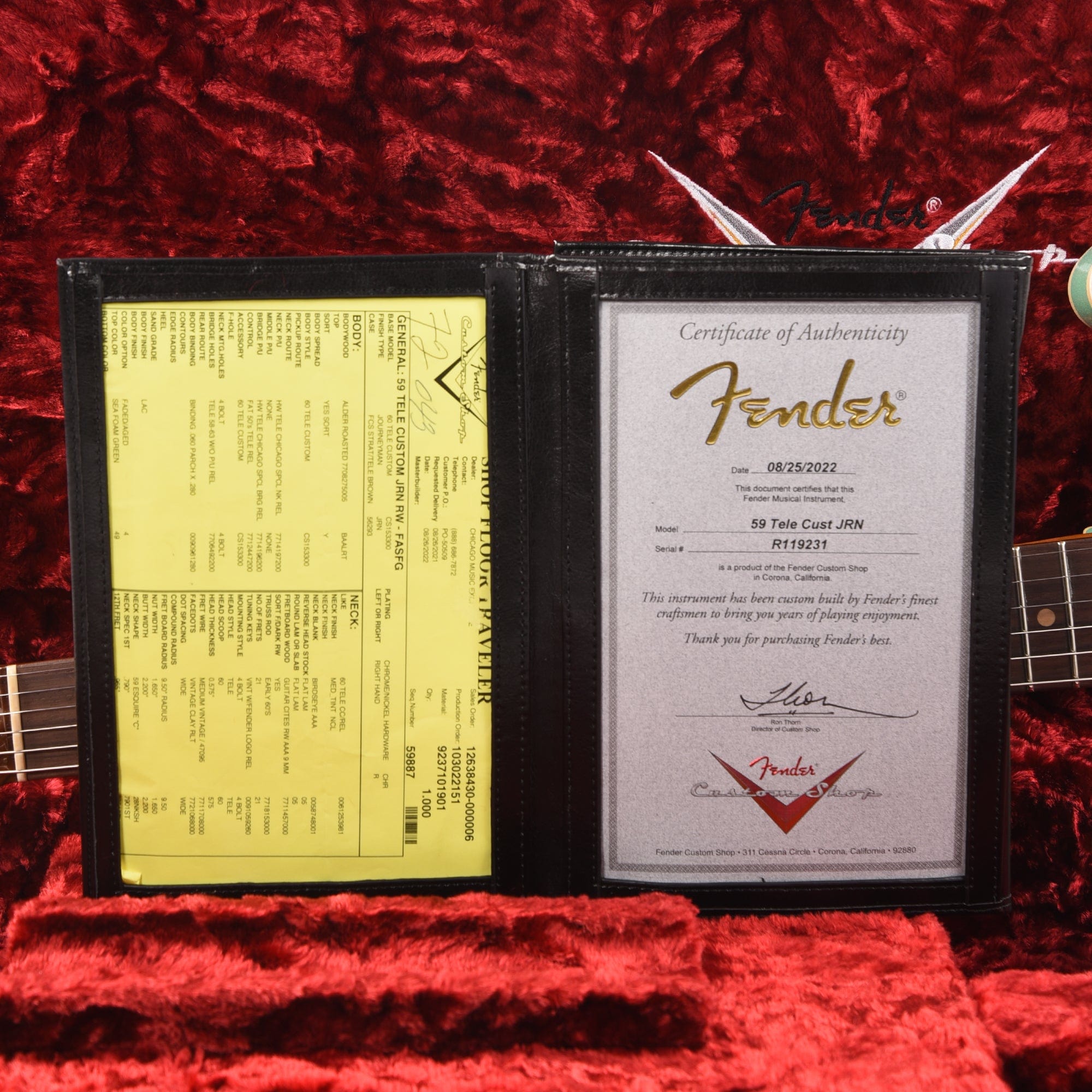 Fender Custom Shop 1959 Custom Telecaster 