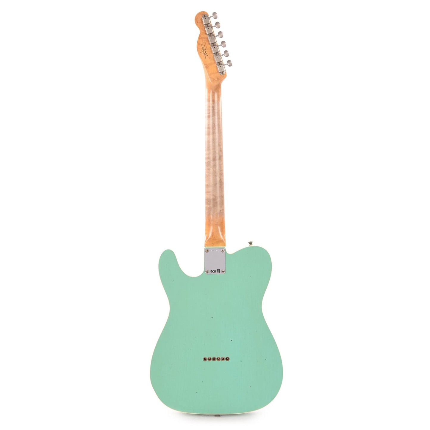 Fender Custom Shop 1959 Custom Telecaster "Chicago Special" Journeyman Faded/Aged Sea Foam Green w/Roasted Alder Body & 3A Birdseye Maple Neck (Serial #R119231) Electric Guitars / Solid Body