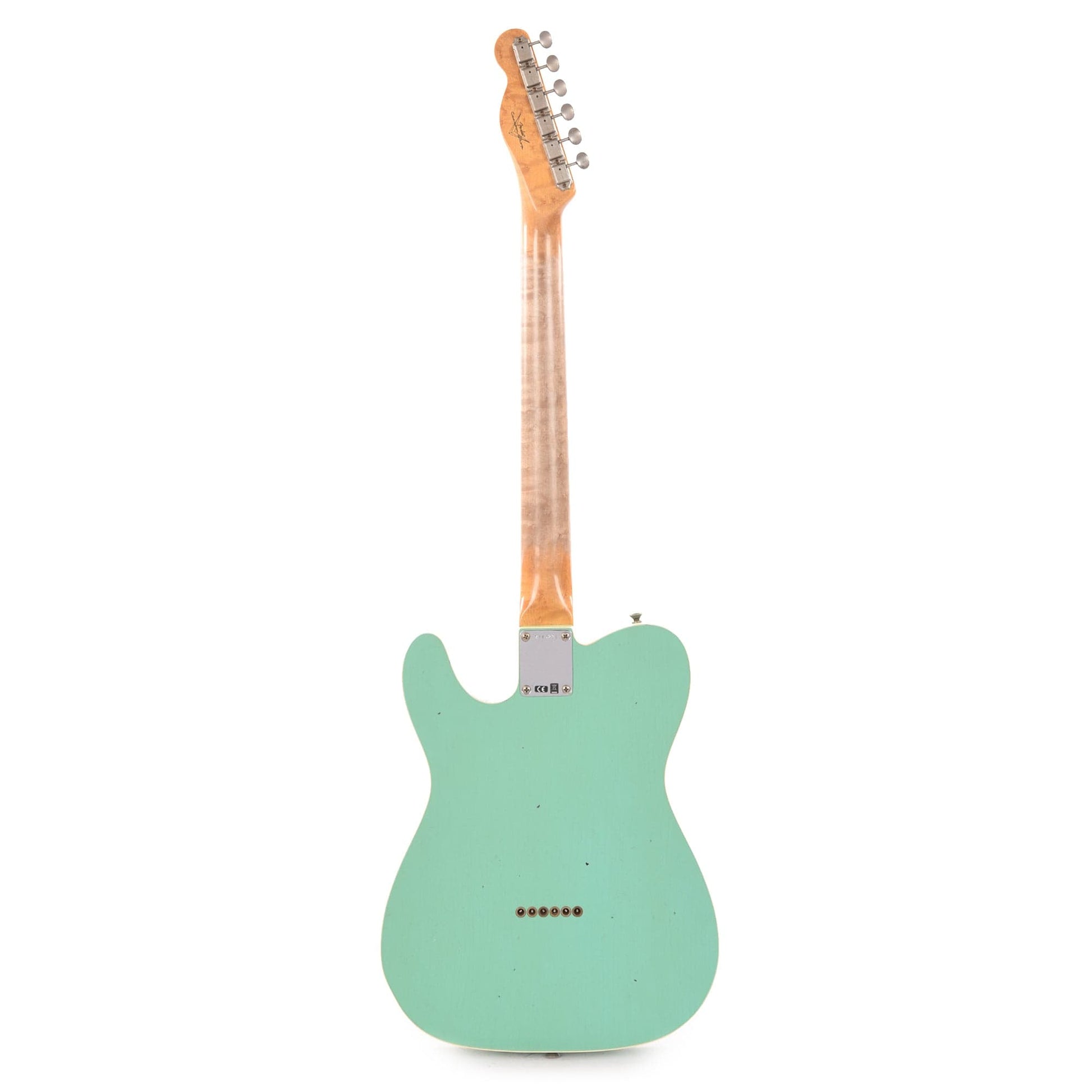 Fender Custom Shop 1959 Custom Telecaster "Chicago Special" Journeyman Faded/Aged Sea Foam Green w/Roasted Alder Body & 3A Birdseye Maple Neck (Serial #R119231) Electric Guitars / Solid Body