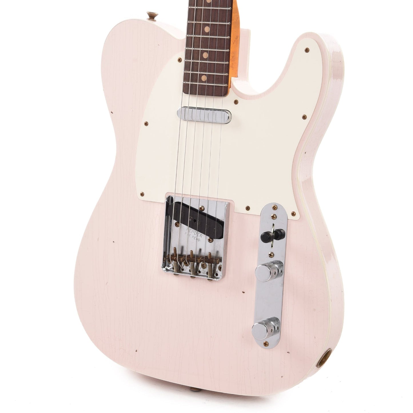 Fender Custom Shop 1959 Custom Telecaster "Chicago Special" Journeyman Faded Shell Pink w/Roasted Alder Body & 3A Birdseye Maple Neck Electric Guitars / Solid Body