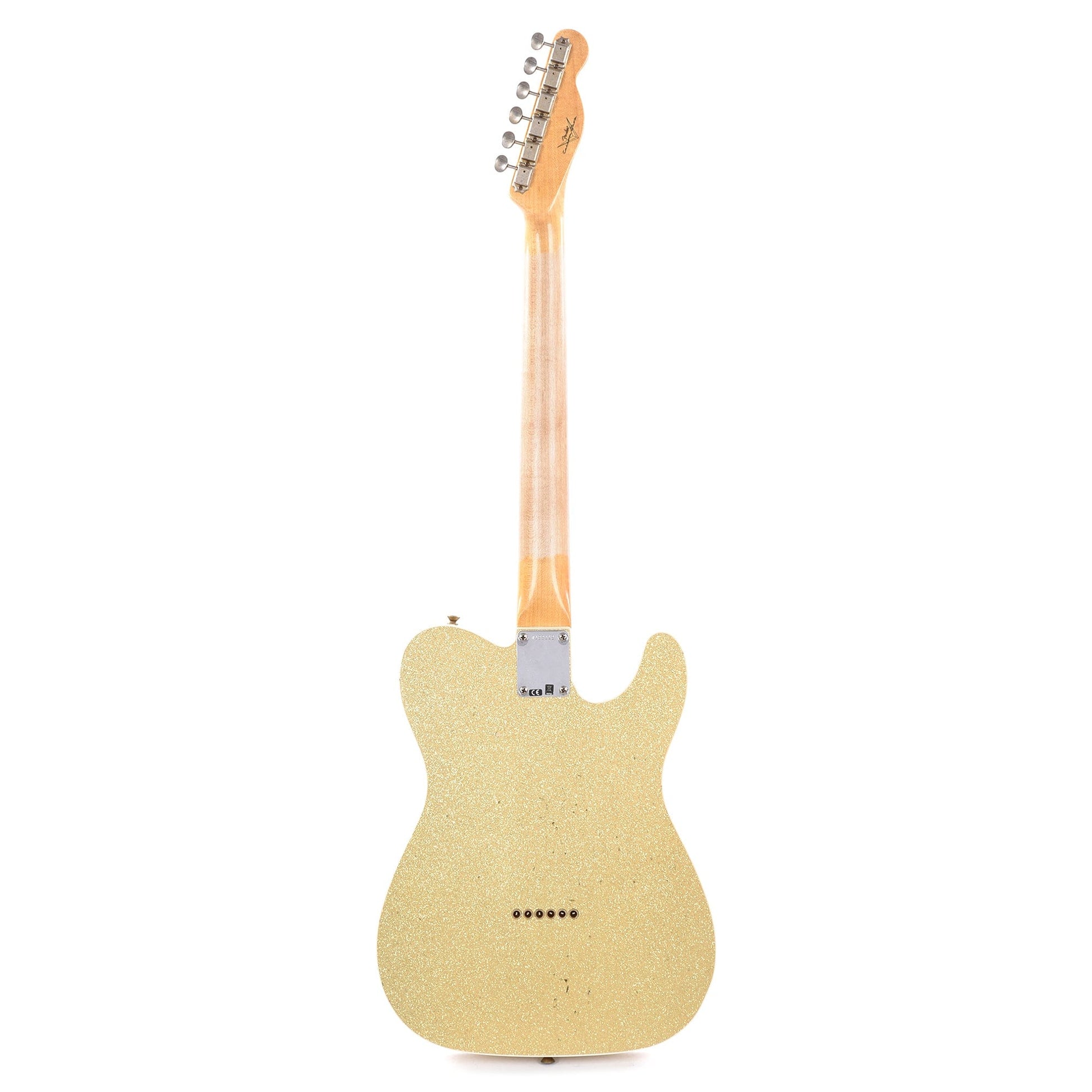 Fender Custom Shop 1959 Custom Telecaster "Chicago Special" LEFTY Relic Aged Gold Sparkle Electric Guitars / Solid Body