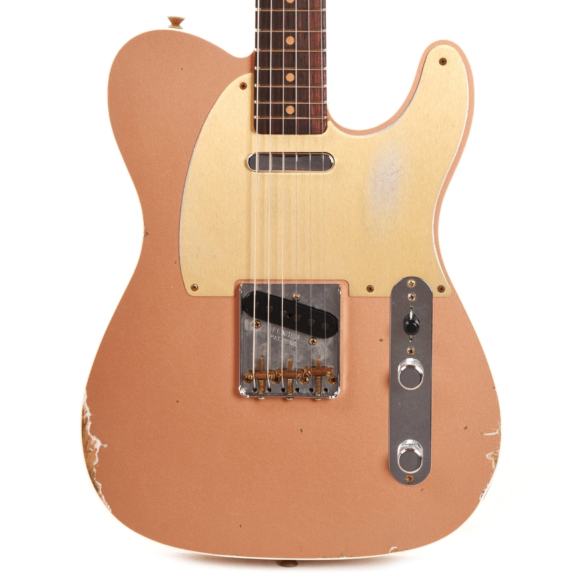 Fender Custom Shop 1959 Custom Telecaster "Chicago Special" Relic Copper Metallic w/Gold Anodized Pickguard Electric Guitars / Solid Body