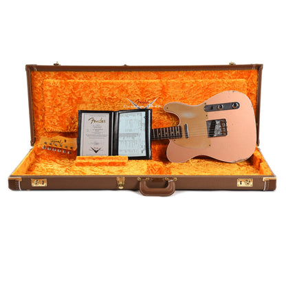 Fender Custom Shop 1959 Custom Telecaster "Chicago Special" Relic Copper Metallic w/Gold Anodized Pickguard Electric Guitars / Solid Body