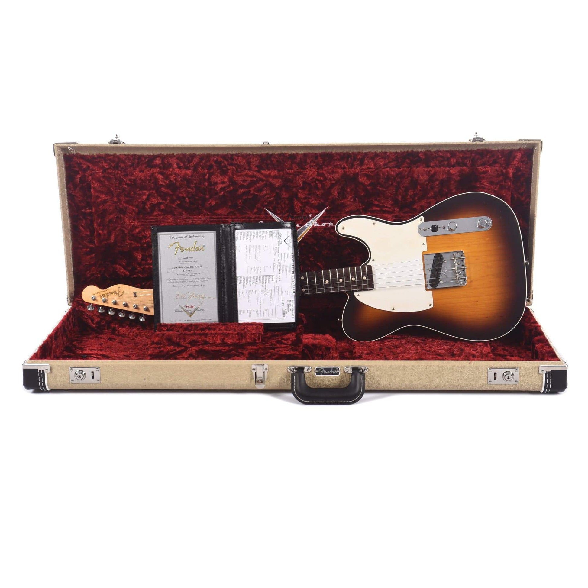 Fender Custom Shop 1959 Esquire Custom Closet Classic Faded 3-Color Sunburst w/Brazilian Rosewood Fingerboard Master Built by Chris Fleming Electric Guitars / Solid Body