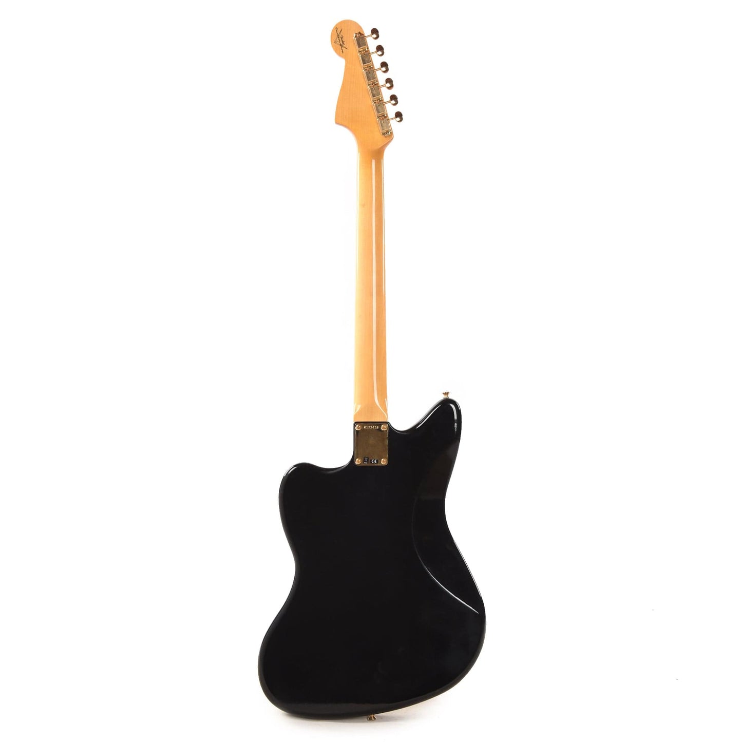 Fender Custom Shop 1959 Jazzmaster "Chicago Special" Deluxe Closet Classic Aged Black w/Gold Hardware Electric Guitars / Solid Body