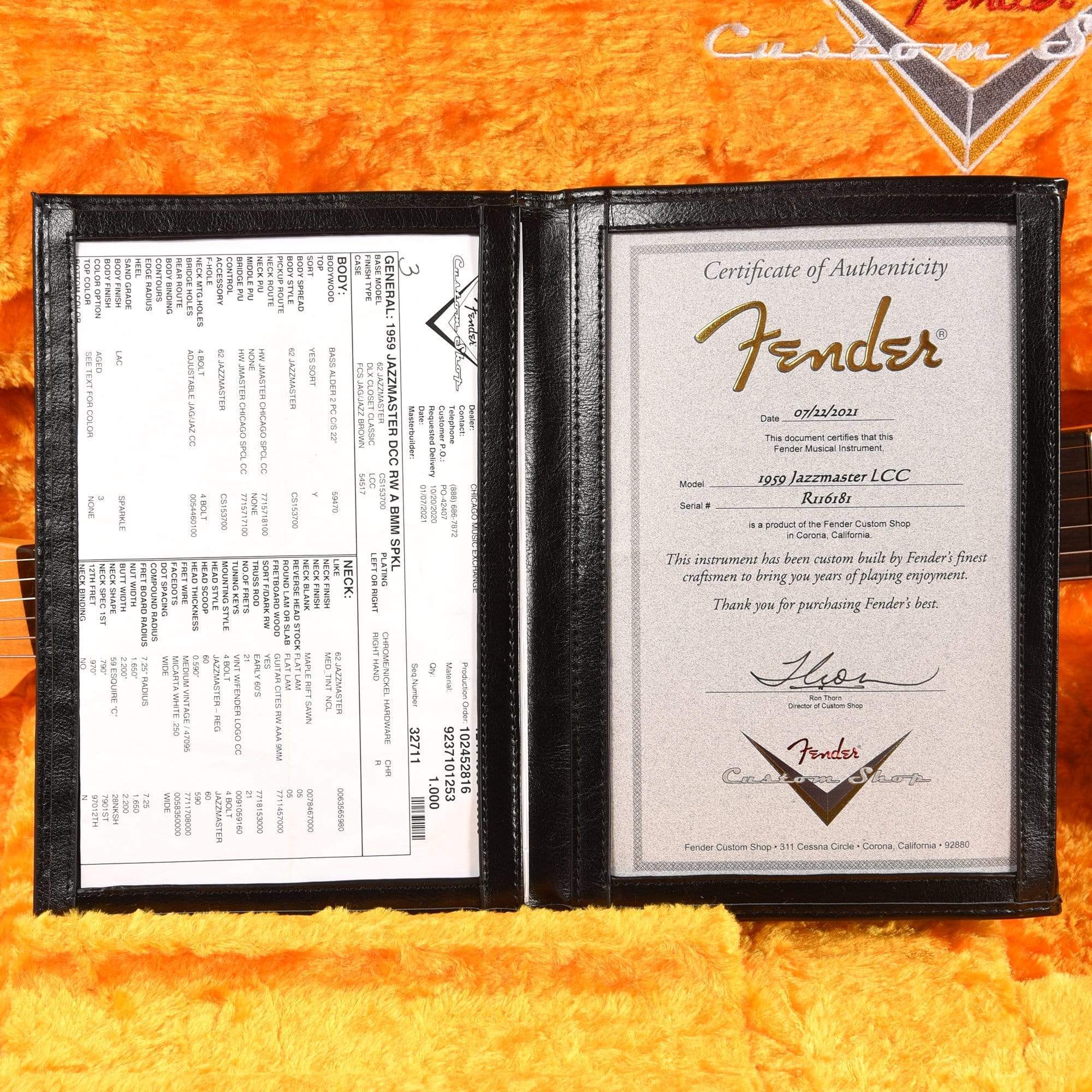 Fender Custom Shop 1959 Jazzmaster 