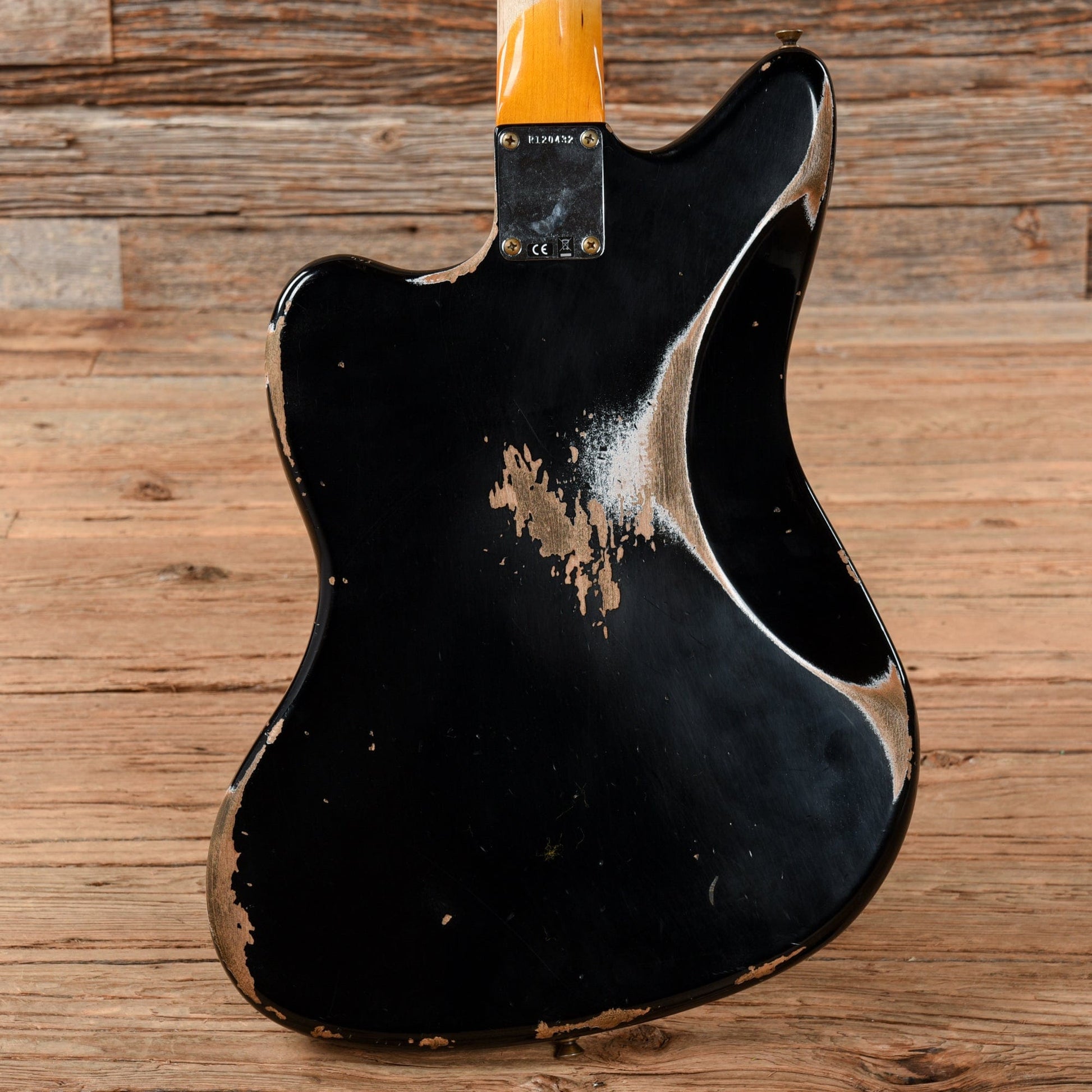Fender Custom Shop 1959 Jazzmaster "Chicago Special" Heavy Relic Aged Black Aged Black 2021 Electric Guitars / Solid Body