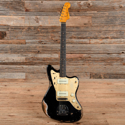 Fender Custom Shop 1959 Jazzmaster "Chicago Special" Heavy Relic Aged Black Aged Black 2021 Electric Guitars / Solid Body