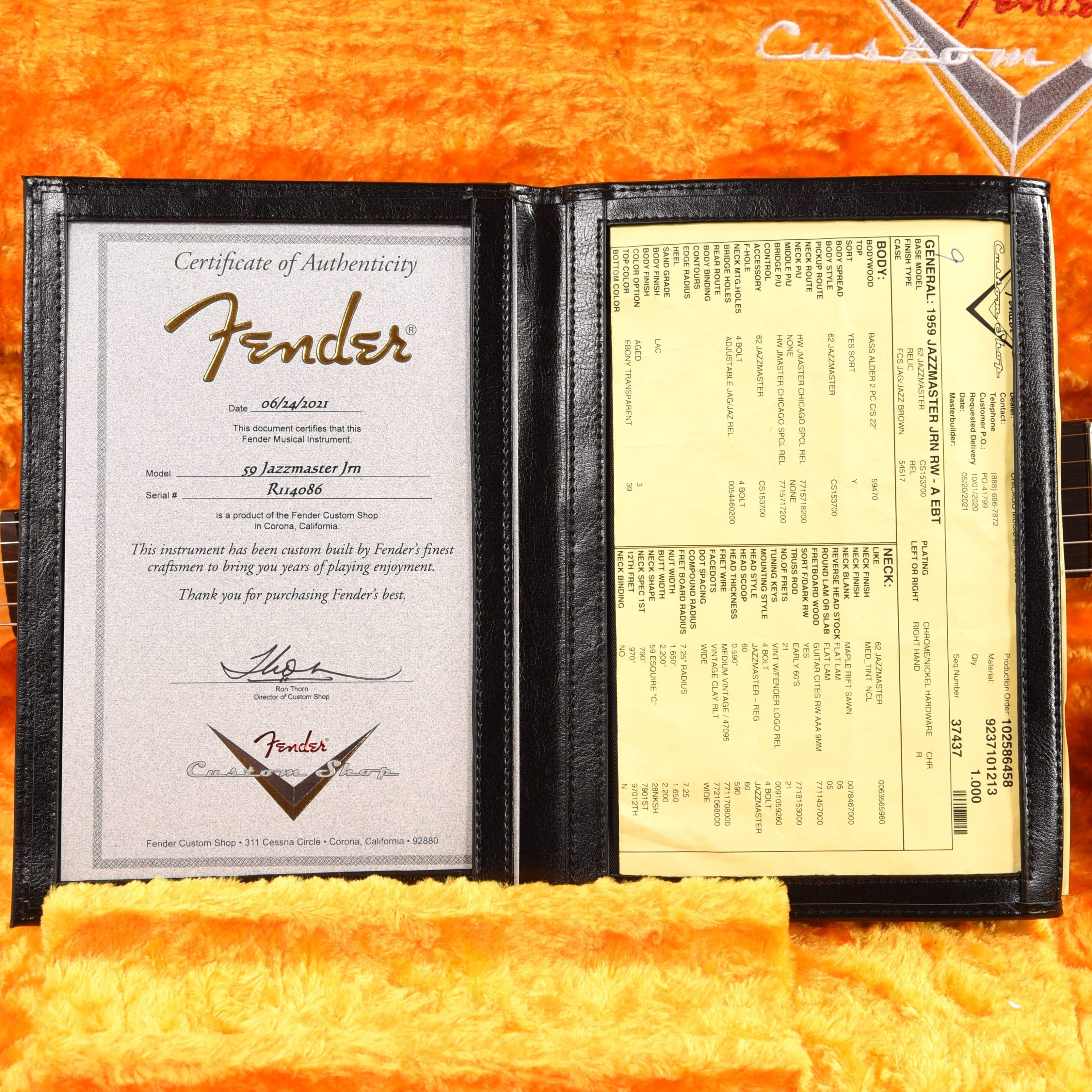 Fender Custom Shop 1959 Jazzmaster 