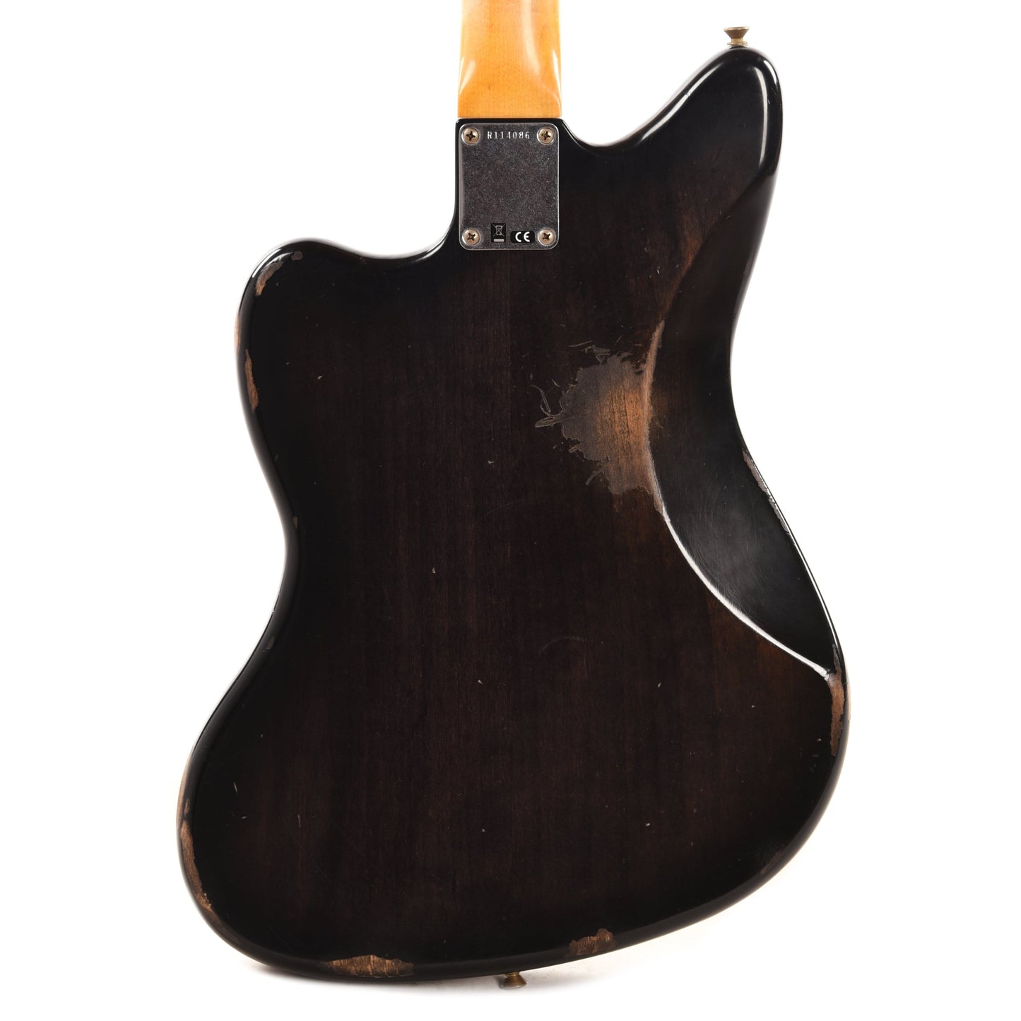 Fender Custom Shop 1959 Jazzmaster "Chicago Special" Journeyman Aged Ebony Transparent Electric Guitars / Solid Body