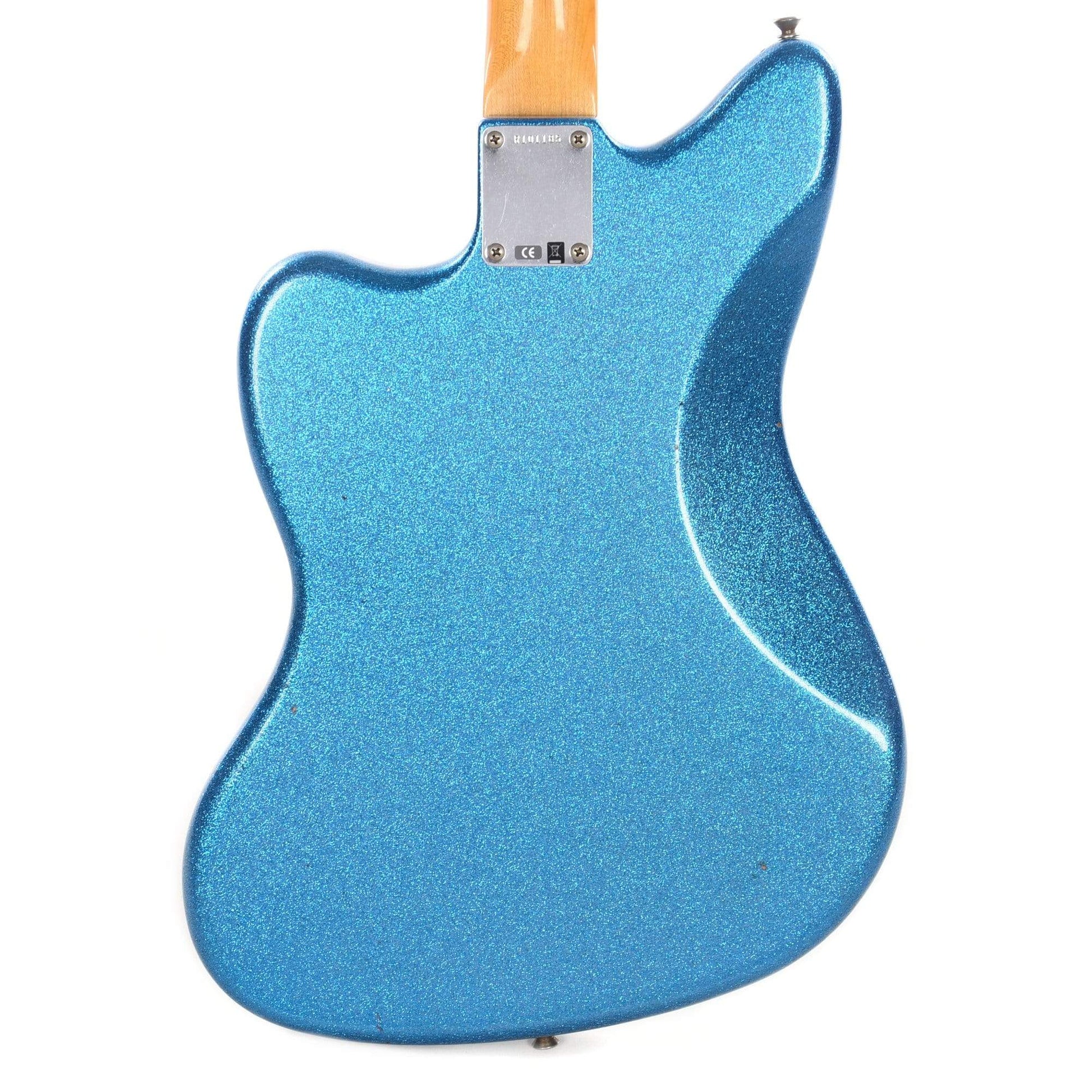 Fender Custom Shop 1959 Jazzmaster "Chicago Special" Journeyman Relic Super Aged/Faded Blue Sparkle Electric Guitars / Solid Body