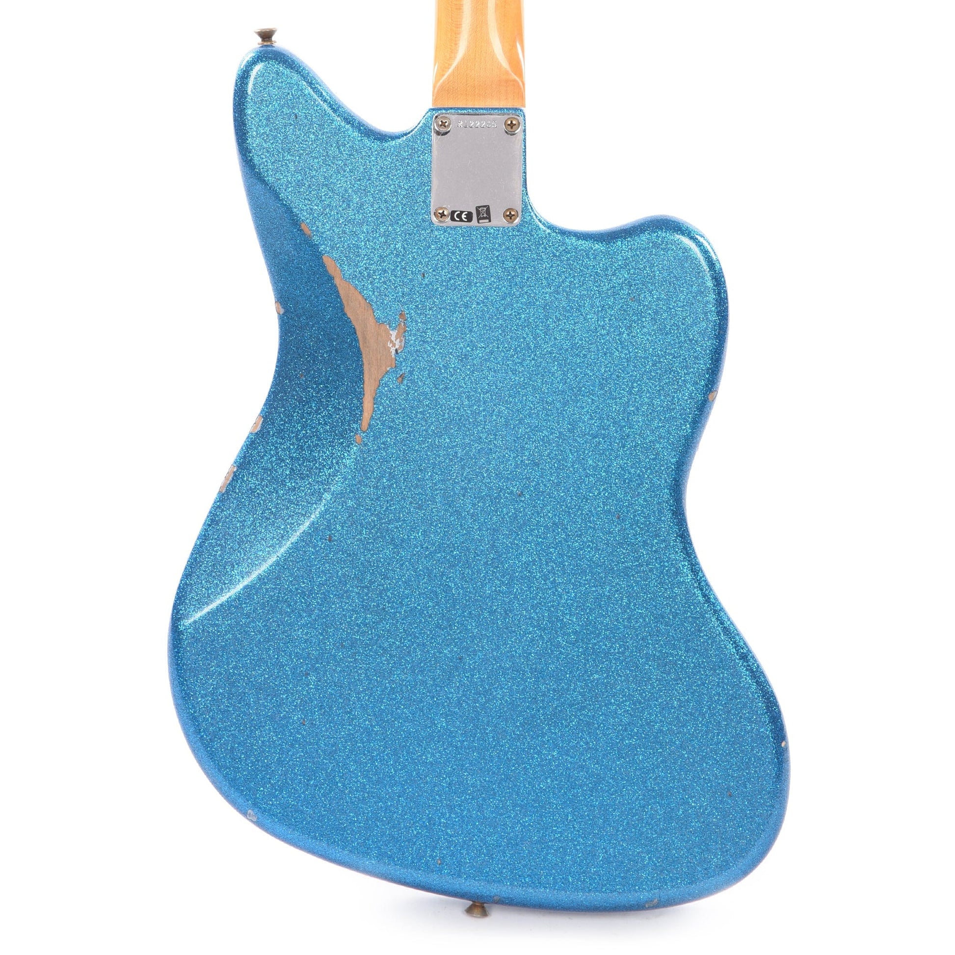 Fender Custom Shop 1959 Jazzmaster "Chicago Special" LEFTY Relic Super Aged Blue Sparkle Electric Guitars / Solid Body