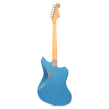Fender Custom Shop 1959 Jazzmaster "Chicago Special" LEFTY Relic Super Aged Blue Sparkle Electric Guitars / Solid Body