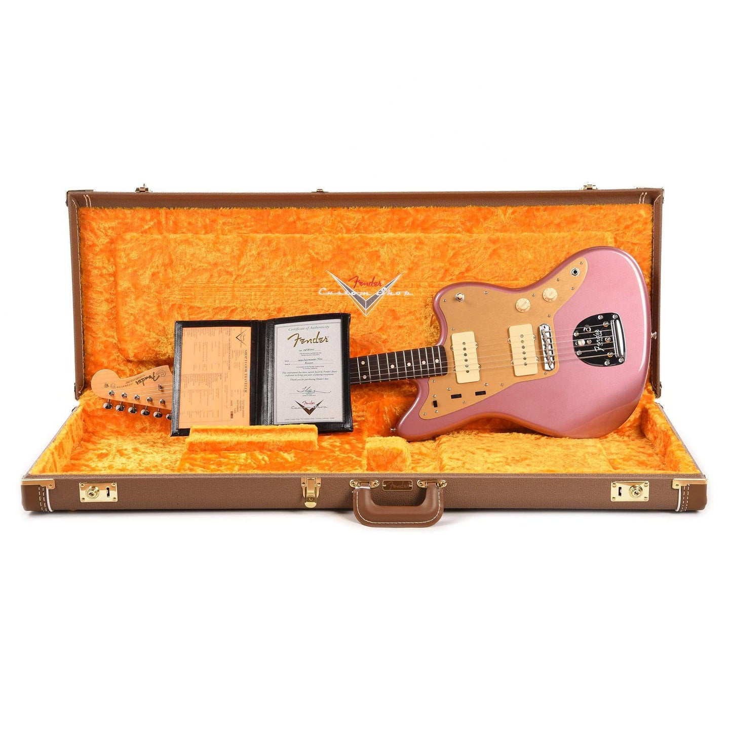 Fender Custom Shop 1959 Jazzmaster "Chicago Special" NOS Aged Burgundy Mist Metallic Electric Guitars / Solid Body
