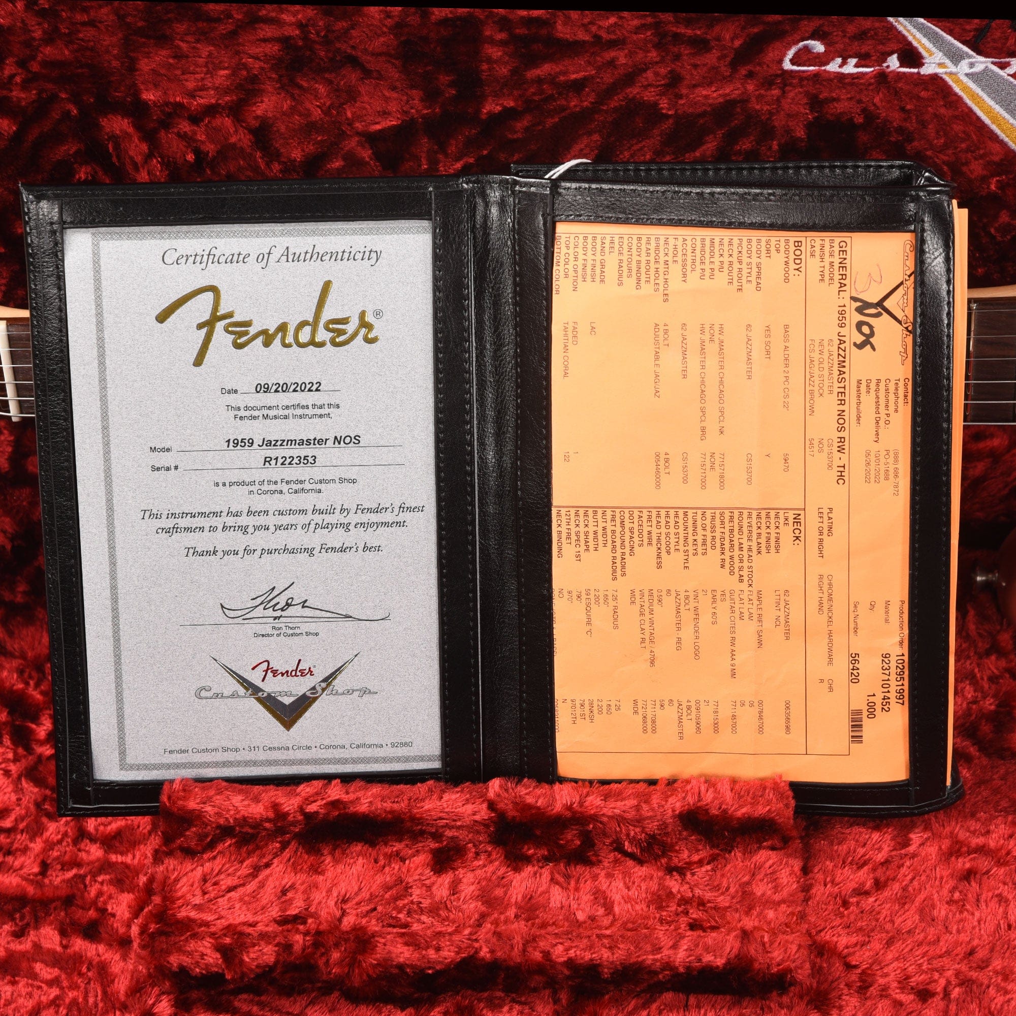 Fender Custom Shop 1959 Jazzmaster 