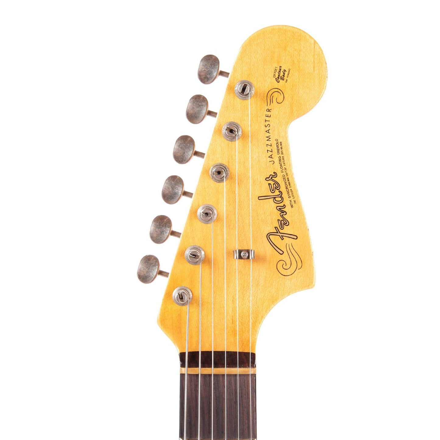 Fender Custom Shop 1959 Jazzmaster "Chicago Special" Relic Aged Sherwood Green Metallic Electric Guitars / Solid Body