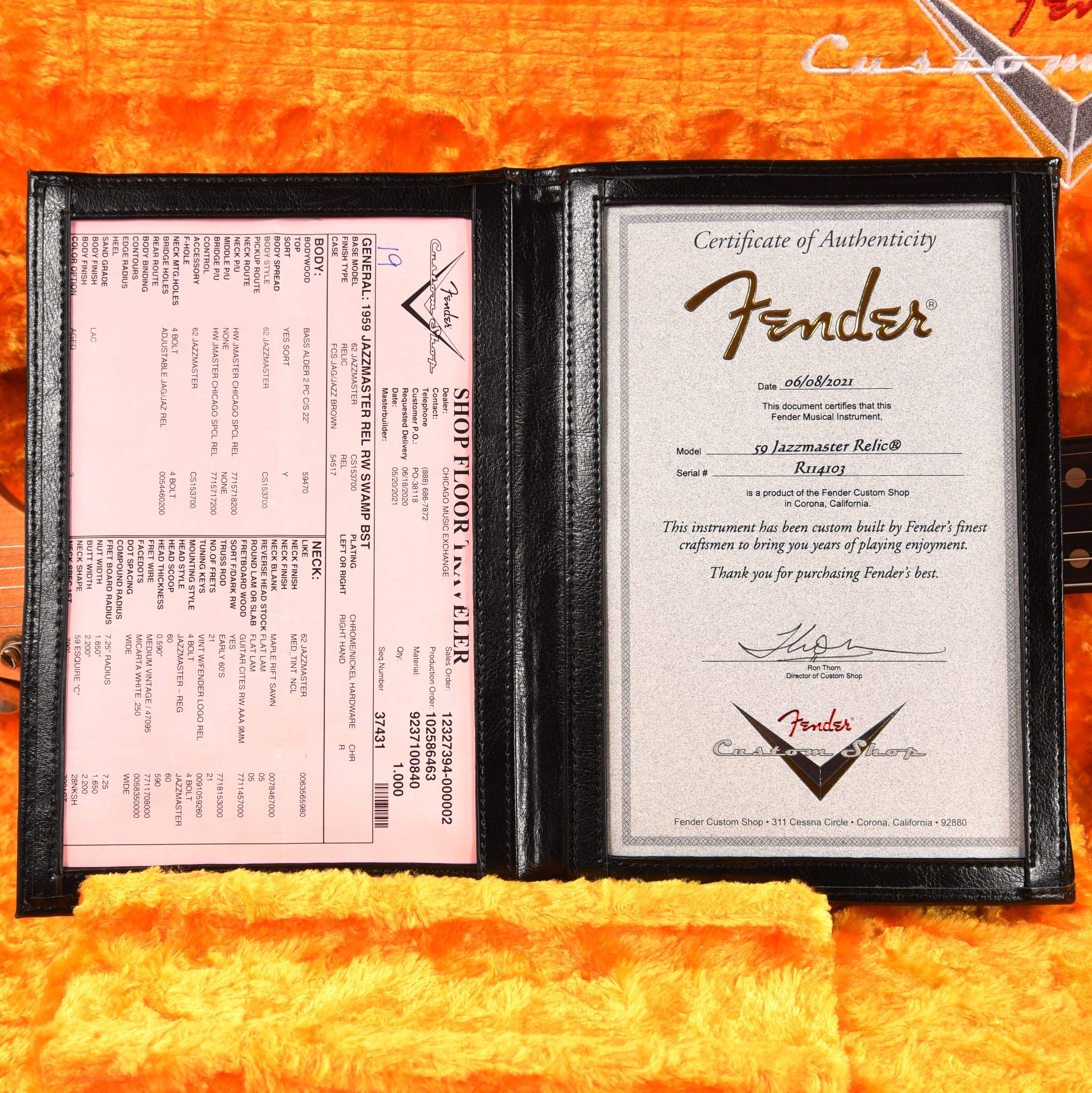 Fender Custom Shop 1959 Jazzmaster 