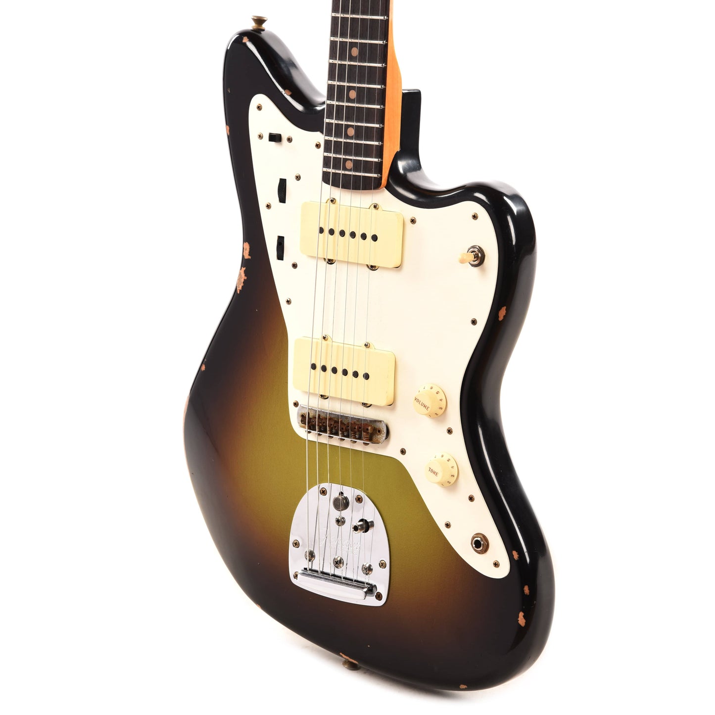 Fender Custom Shop 1959 Jazzmaster "Chicago Special" Relic Swamp Burst Electric Guitars / Solid Body