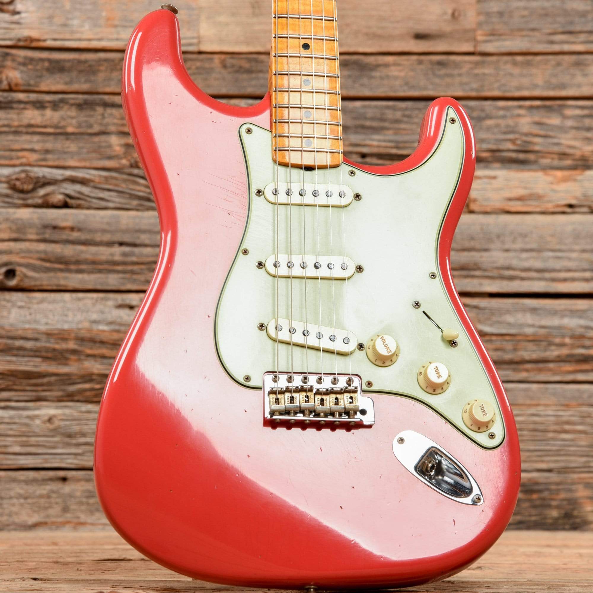 Fender Custom Shop 1959 Special Stratocaster Journeyman Relic Fiesta Red 2020 Electric Guitars / Solid Body