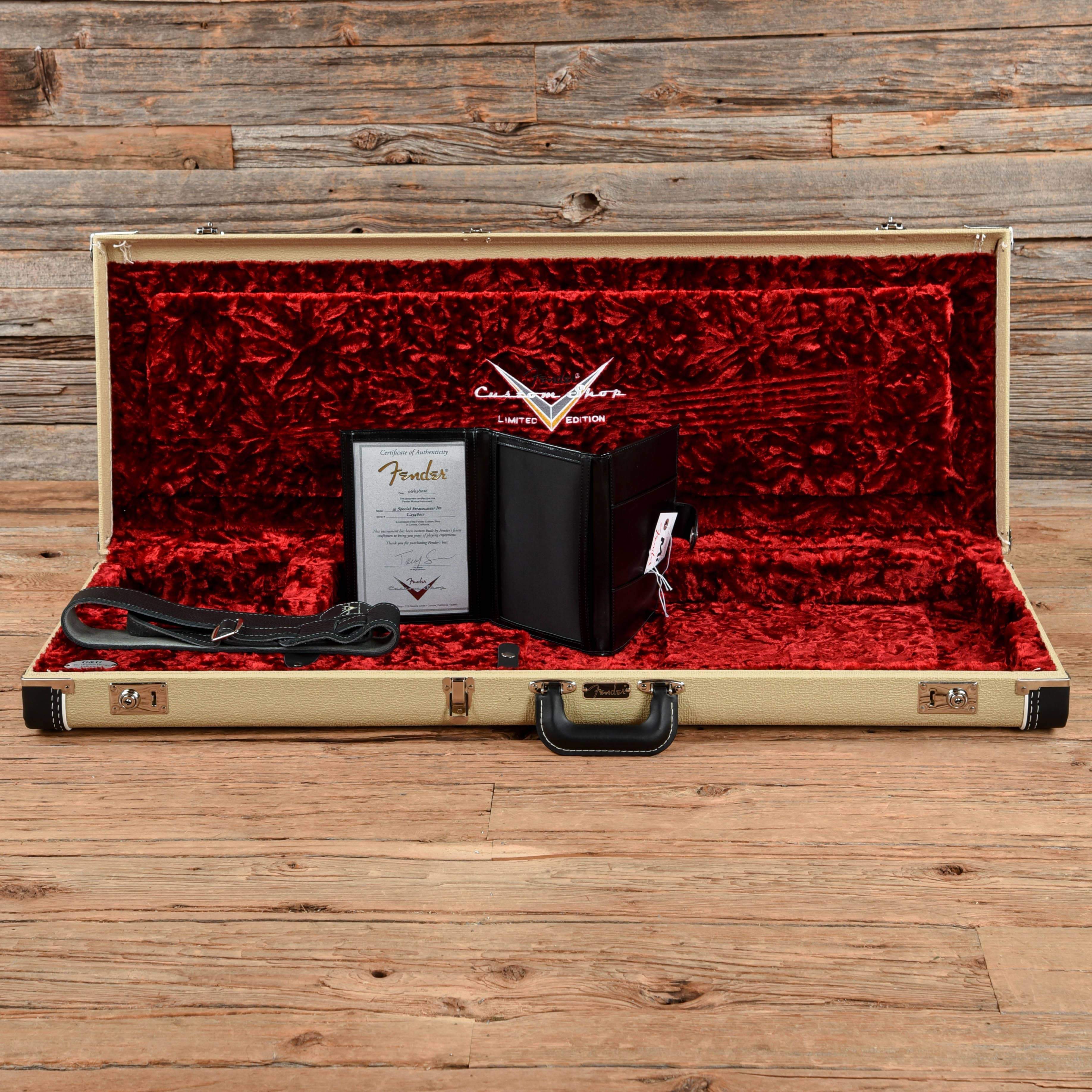 Fender Custom Shop 1959 Special Stratocaster Journeyman Relic Fiesta Red 2020 Electric Guitars / Solid Body