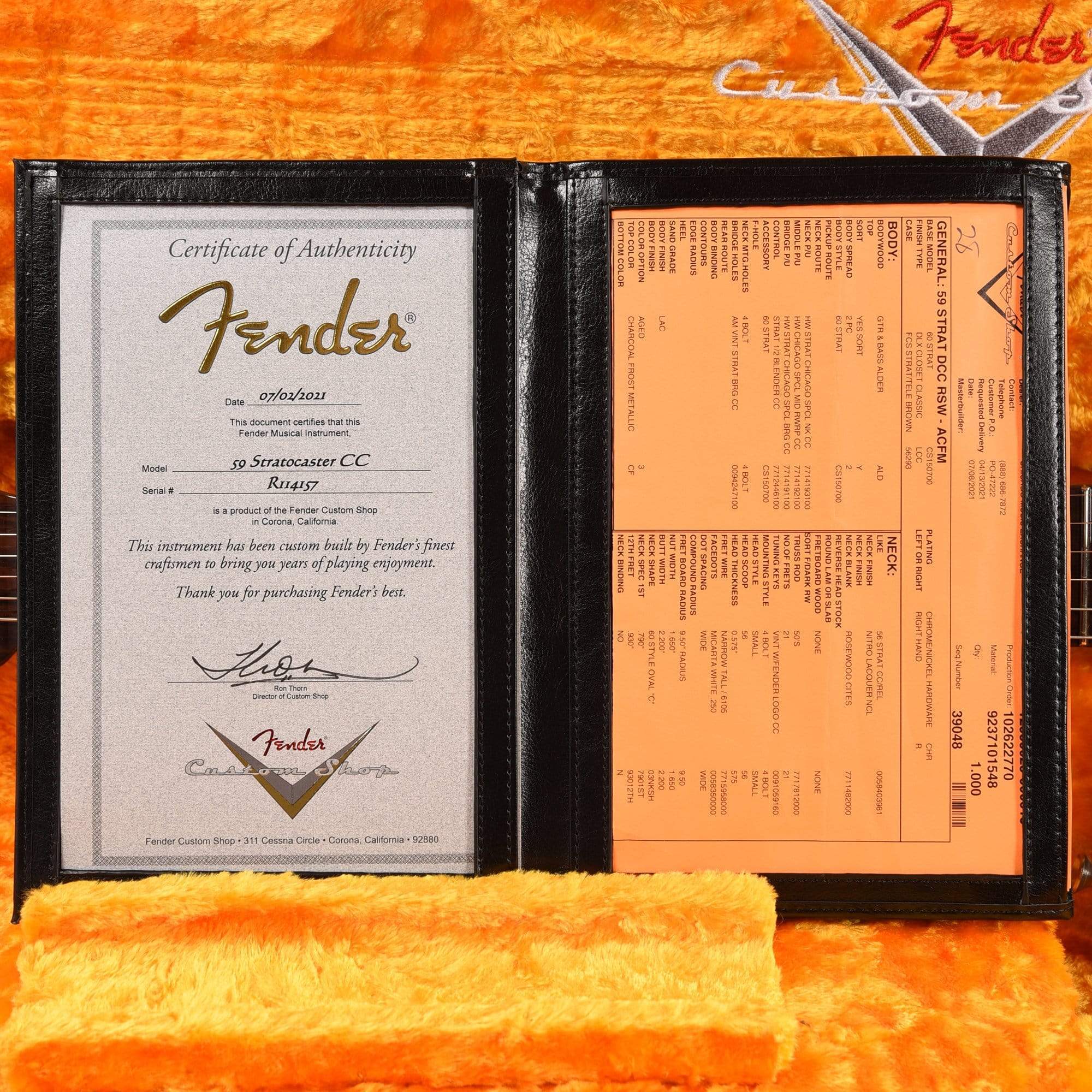 Fender Custom Shop 1959 Stratocaster 