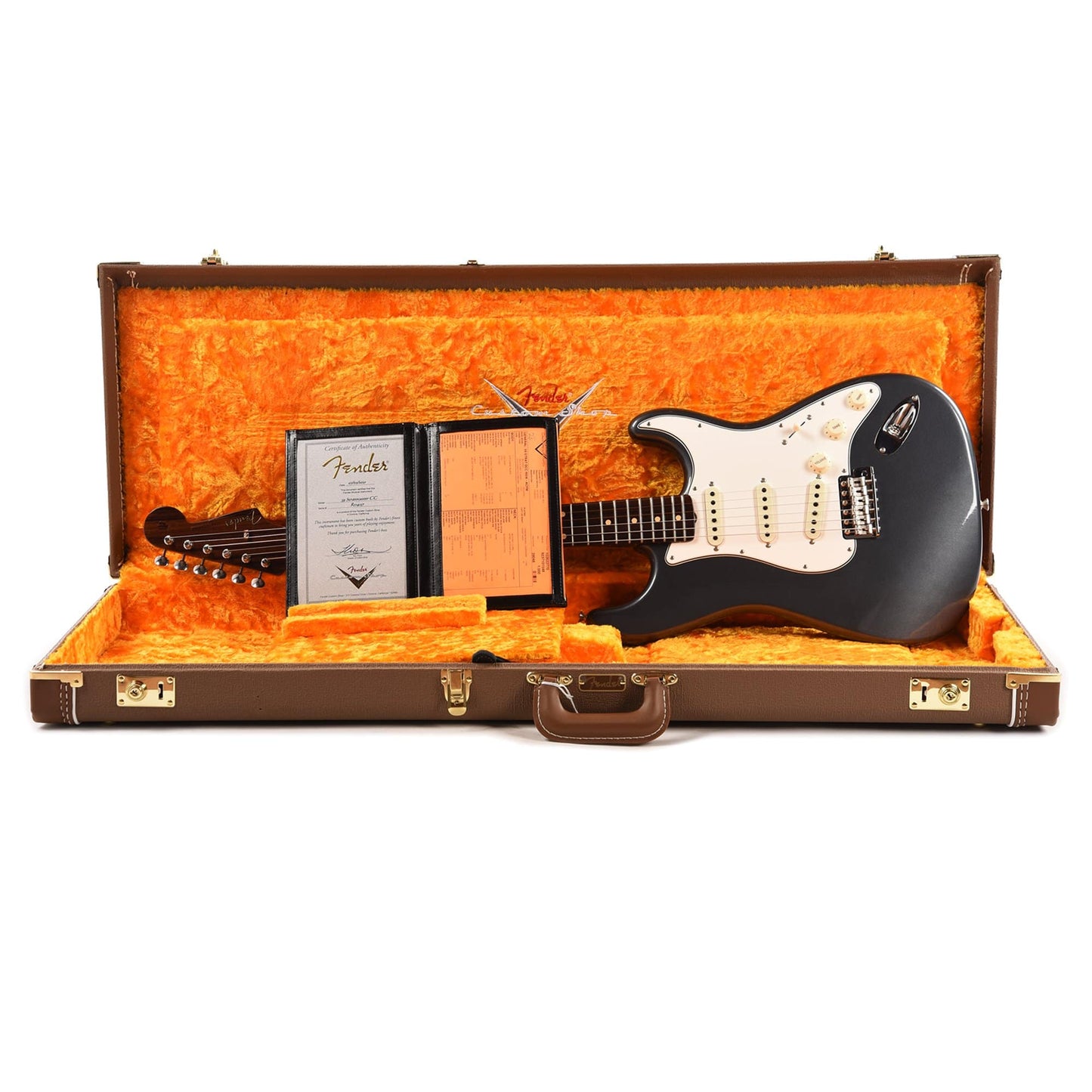 Fender Custom Shop 1959 Stratocaster "Chicago Special" Deluxe Closet Classic Aged Charcoal Frost Metallic w/Rosewood Neck Electric Guitars / Solid Body
