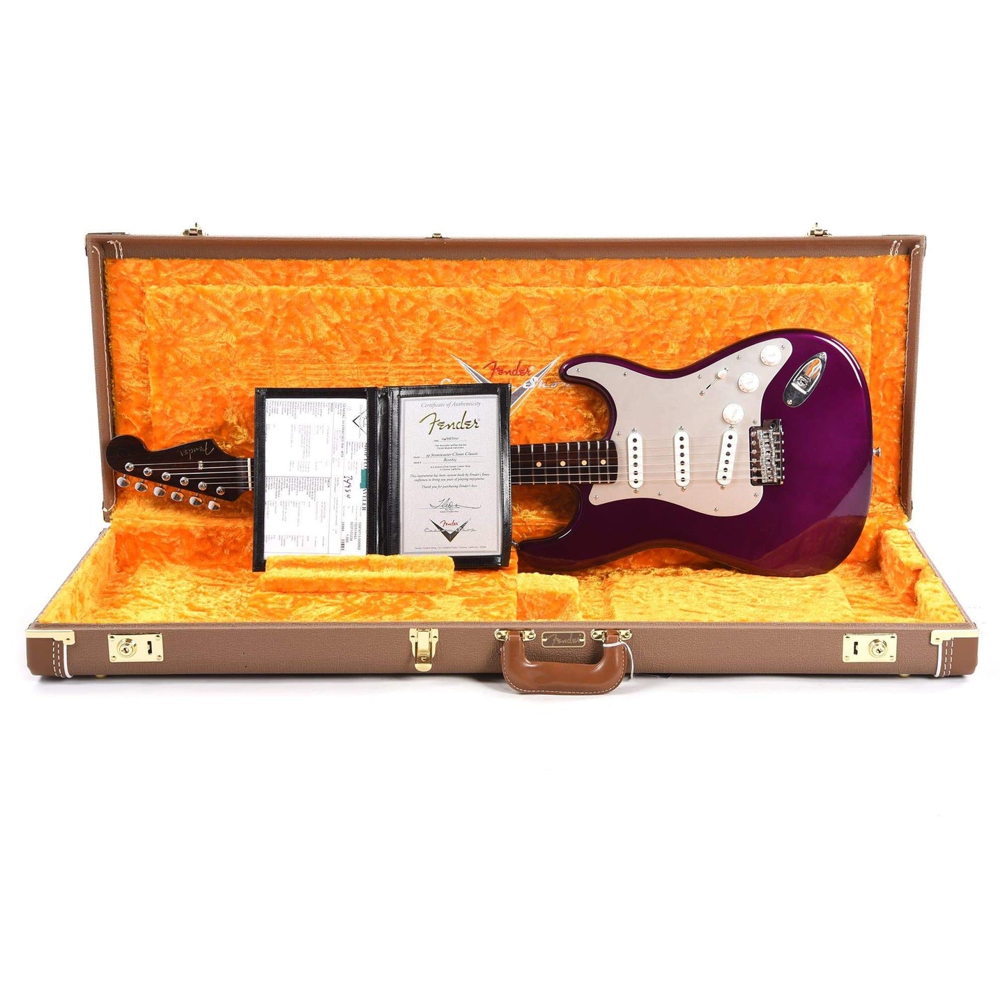 Fender Custom Shop 1959 Stratocaster "Chicago Special" Deluxe Closet Classic Metallic Purple w/Rosewood Neck Electric Guitars / Solid Body