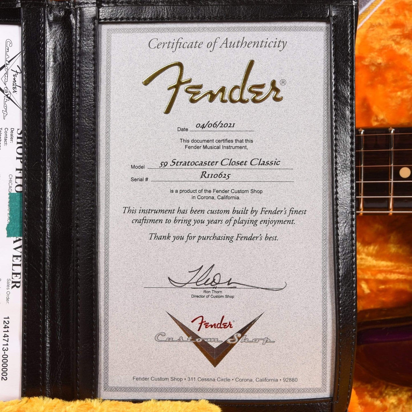 Fender Custom Shop 1959 Stratocaster "Chicago Special" Deluxe Closet Classic Metallic Purple w/Rosewood Neck Electric Guitars / Solid Body