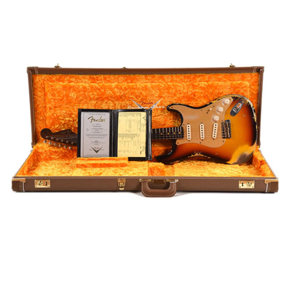Fender Custom Shop 1959 Stratocaster "Chicago Special" Heavy Relic Faded/Aged Chocolate 3-Color Sunburst w/Rosewood Neck Electric Guitars / Solid Body